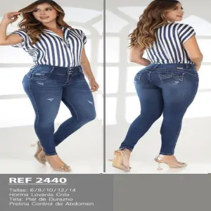 Jeans Levanta Cola Control Abdomen REF 2