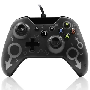 Control Alambrico Para X Box One Y Pc Wi