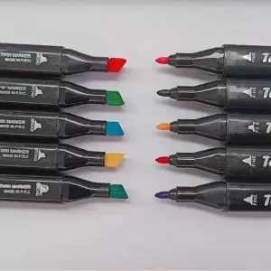 Marcadores Doble Punta X 36 Pcs
