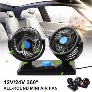 VENTILADOR DUO PARA INTERIOR DE CARRO