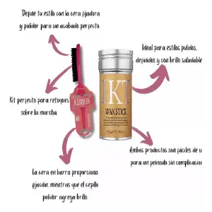 Barra fijadora capilar + cepillo pulidor