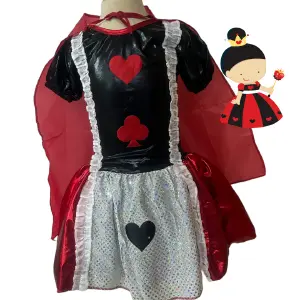 Disfraz Niña Reina de corazones