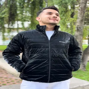 Chaqueta Columbian efecto gamuza H136D