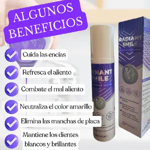 ESPUMA DENTAL BLANQUEADORA