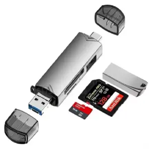 MULTILECTOR DE TARJETAS 6 EN 1 D398