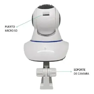 Cámara de Seguridad Wifi 3 Antenas1080P