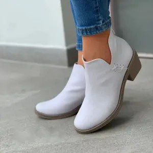 Botin de mujer Dakota Blanco
