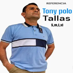 Camibuso polo Tomy Franja central