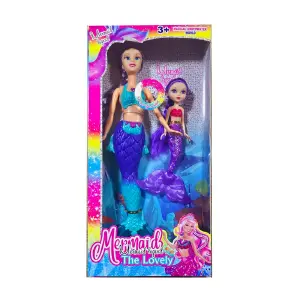Muñeca Cola Sirena Hija Juguete Niñas