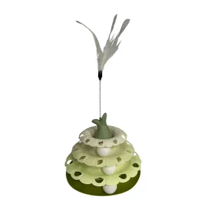 TORRE PARA GATO CON UNA PLUMA JI16
