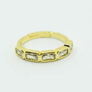 ANILLO DORADO CRISTALES REC