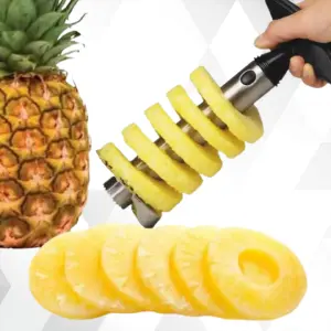 Pelador De Piña Descorozanador Rebanador