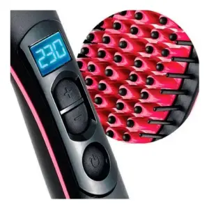 Cepillo Alisador de Cerámica: Cabello Liso y Brillante - Cepillo De Pelo Alisador Ceramica