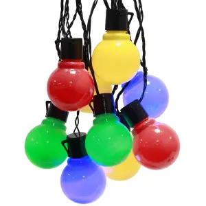 Extension Bombillo Redondo Colores 6 met