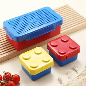 Lonchera  Lego + 500 Bloques de Contrucc
