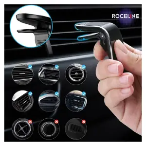 SOPORTE REJILLA CARRO MAGNETICO CELULAR