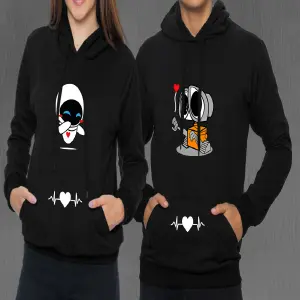 Buzos ,Hoodies Parejas Walle y Eva