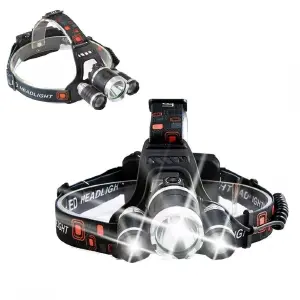 Linterna Minera Frontal Led