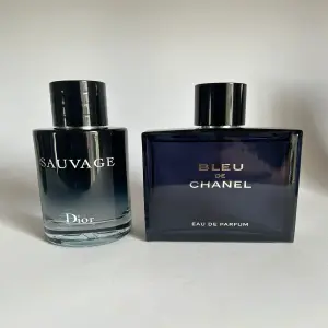 set x2 sauvage + bleu de chanel
