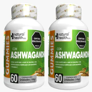 Ashawanda X 60 GOMAS CON INVIMA x2