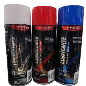 LUBRICANTE CERAMICO CADENA COLORES