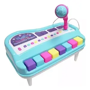 Piano Órgano Electrónico Con Micrófono