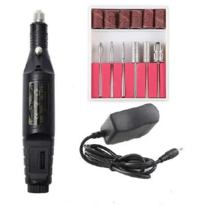 Kit Pulidor De Uñas Eléctrico Removedor