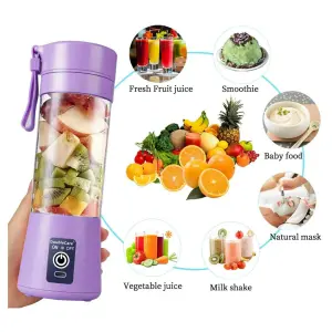 Mini Licuadora  380ml portátil Batidos