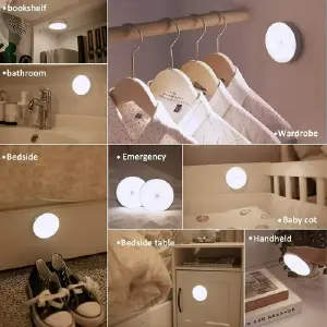 Lampara Luz Led Blanca Recargable