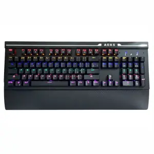 Teclado Mecánico Tecla Cambiable Luz Rgb