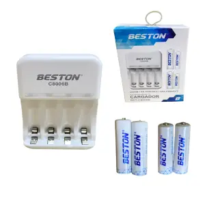 Cargador Beston Recargable X4