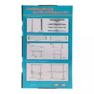 Tendedero De Ropa Plegable Multifunciona