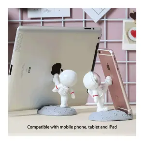 Porta Celular Astronauta Para Escritorio