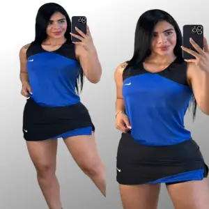 Conjunto falda shorth
