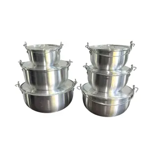 COMBO OLLAS DE AROX6 + CALDERO 1-4 + JARRA 2L: La Cocina Completa que Necesitas - COMBO OLLAS DE AROX6 +CALDERO1-4+JARRA2L