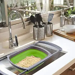 Escurridor Plegable Verduras Lavado