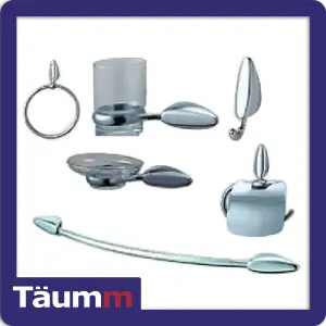 KIT ACCESORIOS DE PARED SWERTT BAÑO