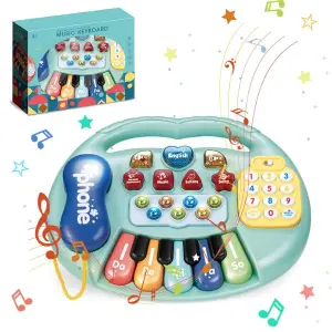 Piano Organeta Musical Telefono Bebes