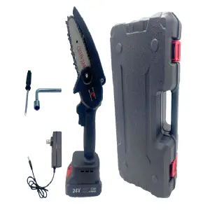 Mini Motosierra Inalámbrica Batería Reca