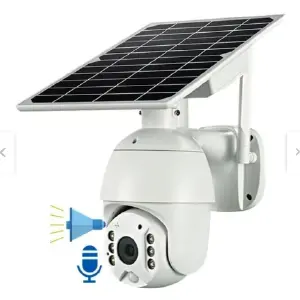 CAMARA IP SOLAR WIFI METALICA. APP UBOX