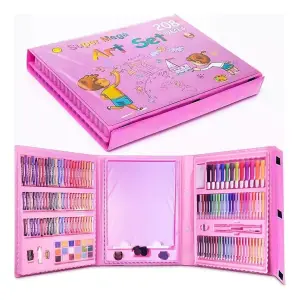 208 Piezas De Arte Para Niños Kit Set De