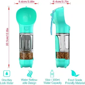 BOTELLA MULTIFUNCIONAL PARA MASCOTAS H21