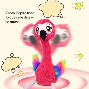 Flamengo Peluche Parlanchin Habla, Canta