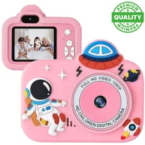 Camara Digital Niños Astronauta Rosada