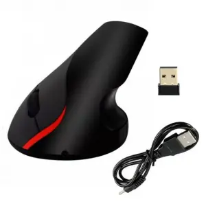 Mouse Usb Inalámbrico Vertical Recargab
