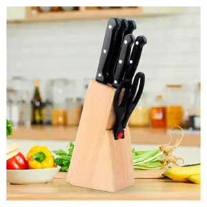 JUEGO CUCHILLOS COCINA SET 8-OMC-494