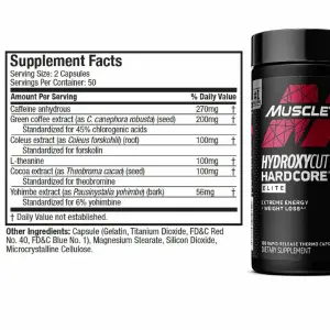 HYDROXYCUT HARDCORE 100 CAPS