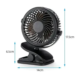Ventilador carro 6" 12 voltios