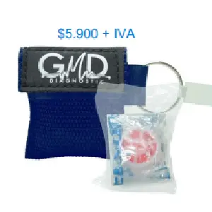 ESTUCHE CON MASCARILLA RCP DESECHABLE GM