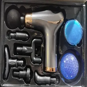Pistola Masajeador De 8 Cabezas